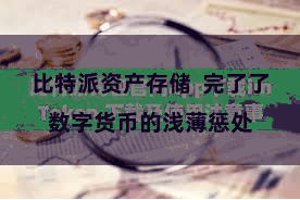 比特派资产存储 完了了数字货币的浅薄惩处